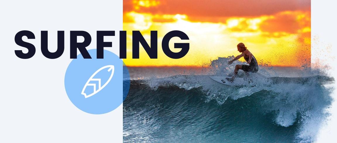 surfing